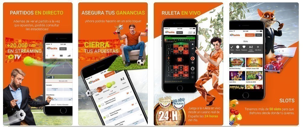 app Luckia.es