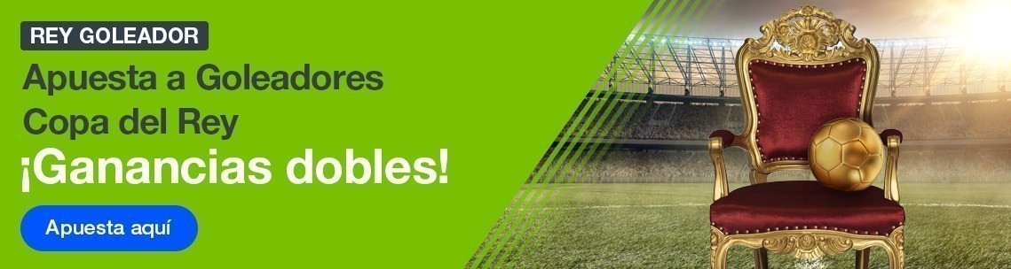 apuesta a goleador copa del rey