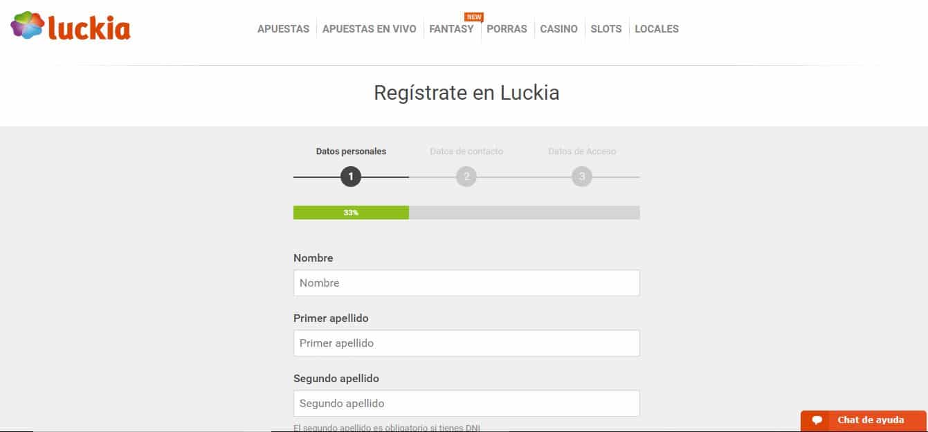 registro luckia