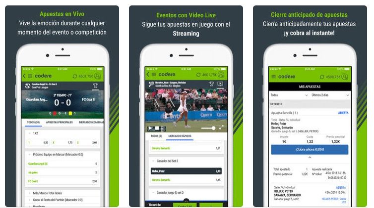 Codere App Esta es la Codere App